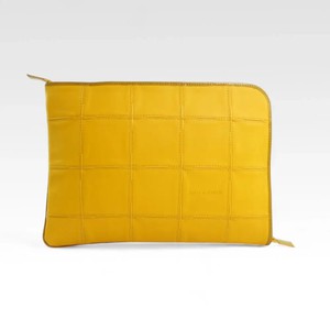 Folio Laptop Case | Leather & Fire-hose from Elvis & Kresse