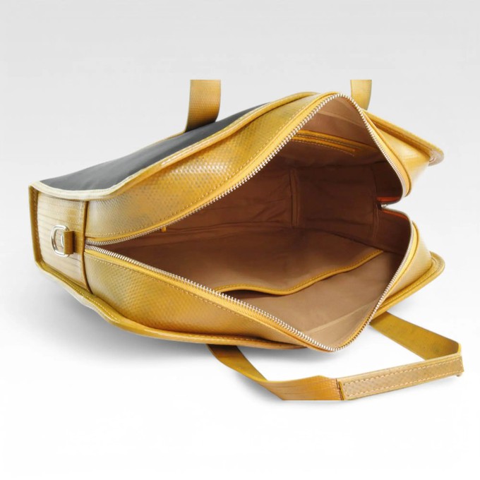 Compact Briefcase | Printing Blanket from Elvis & Kresse