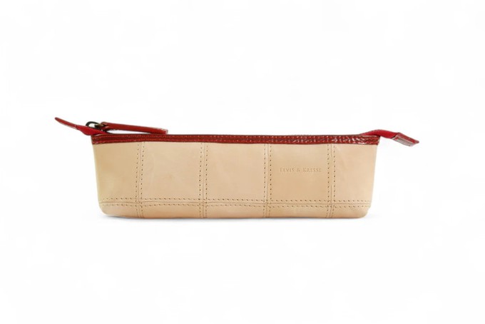 Pencil Case | Leather & Fire-hose from Elvis & Kresse