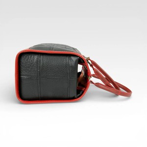 Small Post Bag | Leather & Fire-hose from Elvis & Kresse