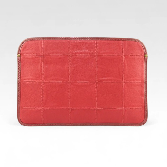 Laptop Sleeve  | Leather & Fire-hose from Elvis & Kresse