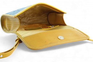 Crossbody Bag | Leather & Fire-hose from Elvis & Kresse