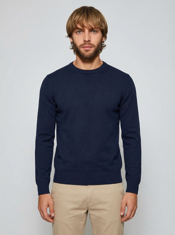 Made in France navy blue sweatshirt from ERVERTE Paris