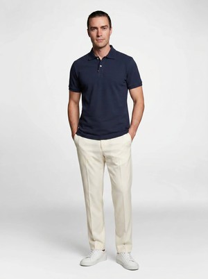 Straight Cut Pants - 100% Thick Cotton, Made in France from ERVERTE Paris