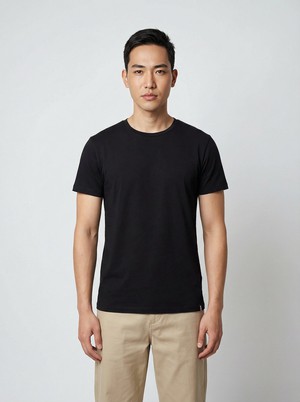Made in France black T-shirt from ERVERTE Paris