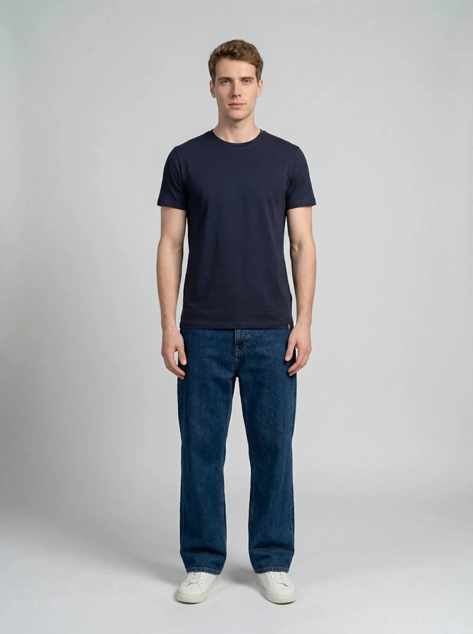 Made in France navy blue T-shirt from ERVERTE Paris