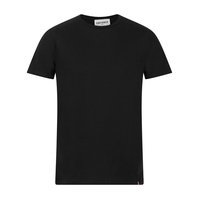 Made in France black T-shirt from ERVERTE Paris