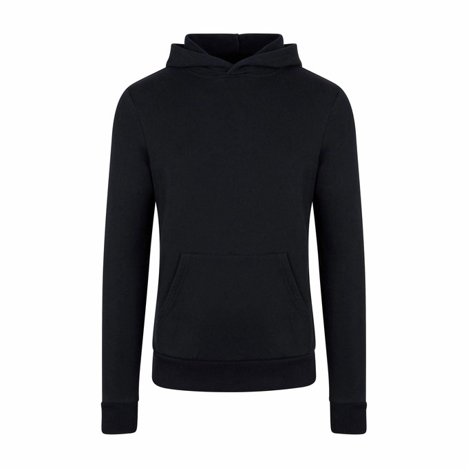 Made in France black hoodie from ERVERTE Paris
