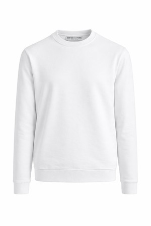 Made in France white sweatshirt from ERVERTE Paris