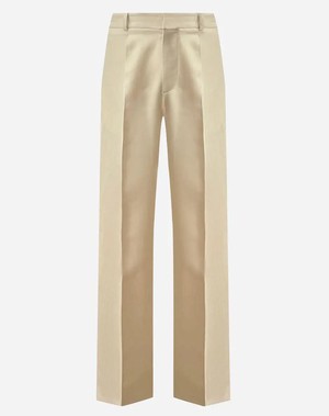 French-Made Thick Cold Wool Pleated High-Waisted Pants from ERVERTE Paris