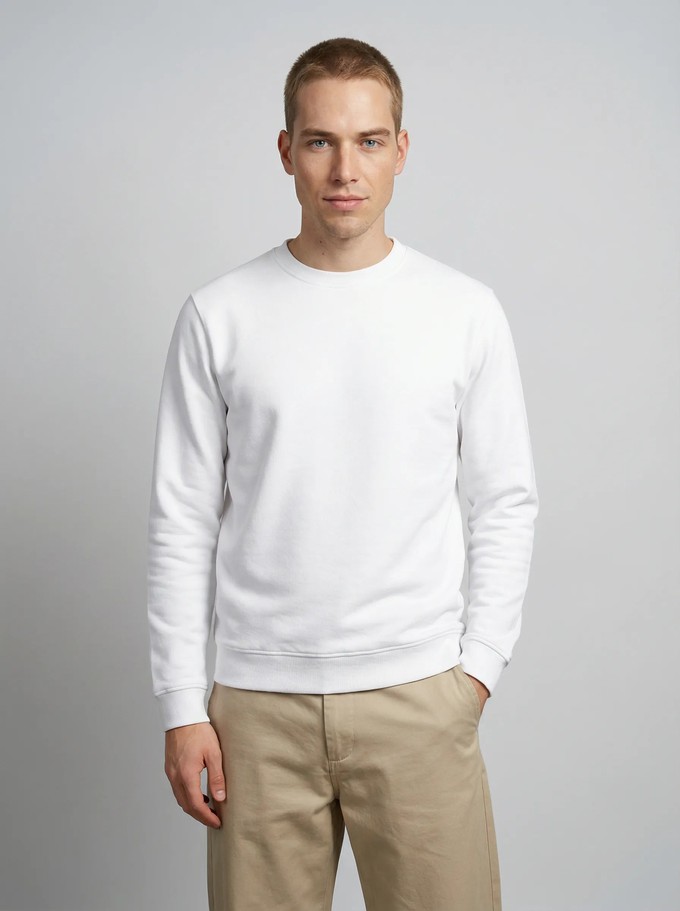 Made in France white sweatshirt from ERVERTE Paris