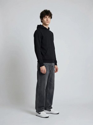 Made in France black hoodie from ERVERTE Paris