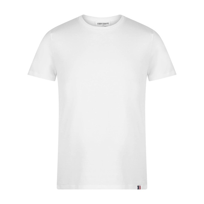 Made in France white T-shirt from ERVERTE Paris