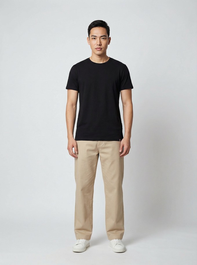 Made in France black T-shirt from ERVERTE Paris