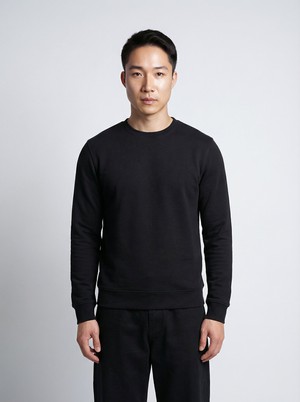 Made in France black sweatshirt from ERVERTE Paris