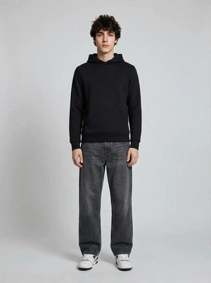 Made in France black hoodie from ERVERTE Paris