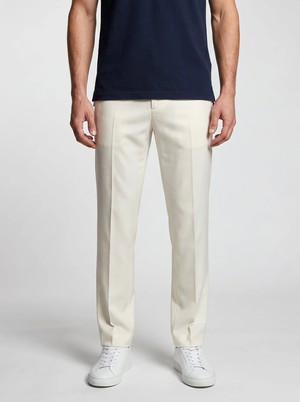 Straight Cut Pants - 100% Thick Cotton, Made in France from ERVERTE Paris