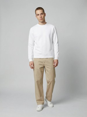 Made in France white sweatshirt from ERVERTE Paris