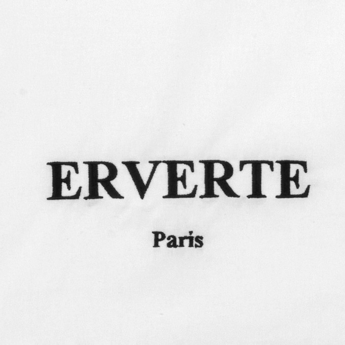 Made in France white Tote bag from ERVERTE Paris