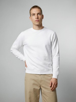 Made in France white sweatshirt from ERVERTE Paris