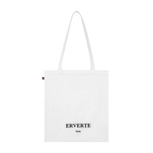 Made in France white Tote bag from ERVERTE Paris