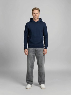 Made in France navy blue hoodie from ERVERTE Paris