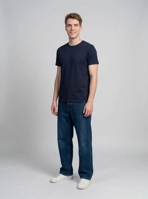 Made in France navy blue T-shirt from ERVERTE Paris