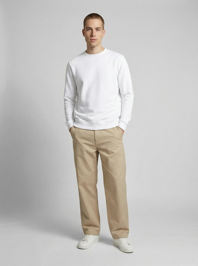 Made in France white sweatshirt from ERVERTE Paris