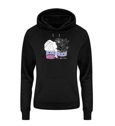 Damenhoodie Tyke Flow Schwarz via espero