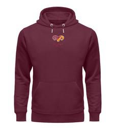 Exklusiv: Herrenhoodie Life Stick Bordeaux via espero