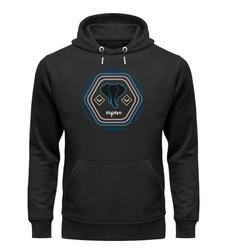 Herrenhoodie Tyke Free Schwarz via espero