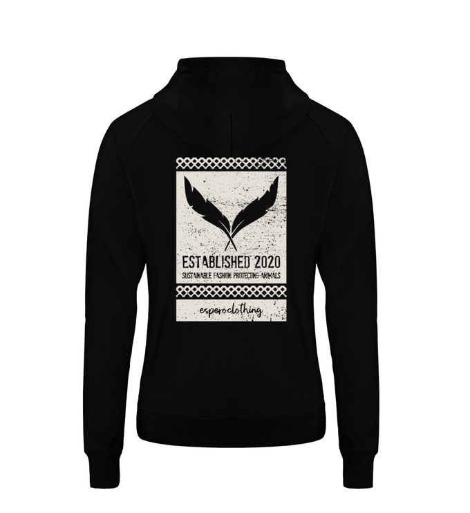 Damenhoodie Icon mit Backprint from espero