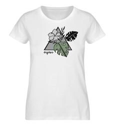 Damenshirt Kaboko Flow Weiß via espero