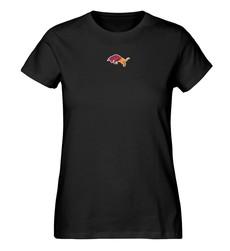 Exklusiv: Damenshirt Respect Stick Schwarz via espero