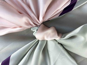 Furoshiki - Pistachio Crunch - SILK FabRap Gift Wrapping from FabRap