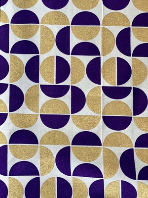 Gold Moons Fabric Gift Wrap Furoshiki Cloth - Single Sided from FabRap