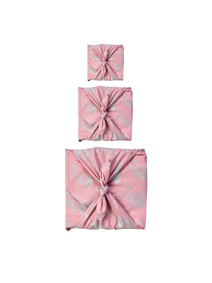 Fabric Gift Wrap Furoshiki Cloth - 3  Pack Single Sided Bundle from FabRap
