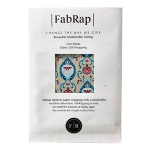 Furoshiki Gift Wrap Teal Fabric Gift Wrap from FabRap