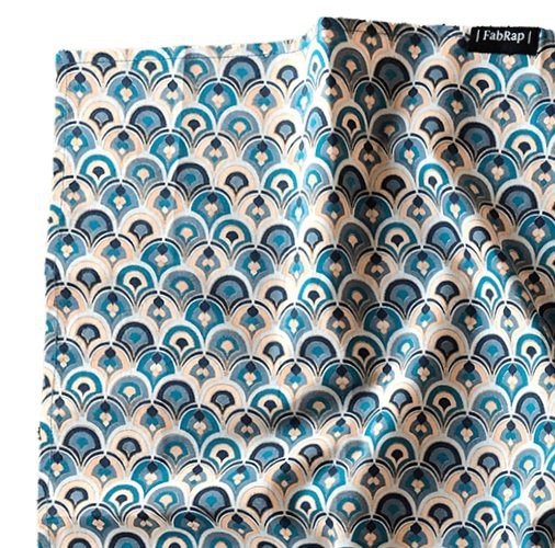 Furoshiki Gift Wrap Art Deco Fabric Gift Wrap from FabRap
