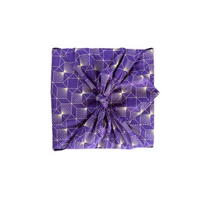 Furoshiki Gift Wrap Plum Diamonds FabRap™ - Fabric Gift Wrap from FabRap