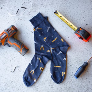 Sokken “Construction” from Fairy Positron