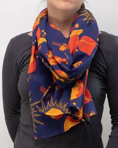 Retro astronomy scarf via Fairy Positron