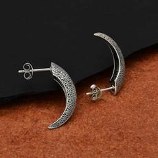 Silver earrings talon from Fairy Positron