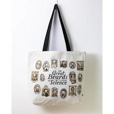 Shoulder bag "Great beards of science" via Fairy Positron