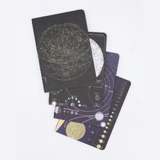 Set of astronomy pocket notebooks via Fairy Positron