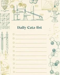 Chemistry To-Do List - Daily Cata List via Fairy Positron
