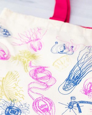 Shoulder bag jellyfish from Fairy Positron
