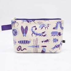 zip case "retro insects" from Fairy Positron