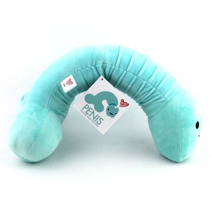 Knuffel/nekkussen penis met voorhuidzakje from Fairy Positron