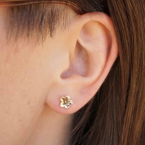 Silver studs with bronze cherry blossom from Fairy Positron